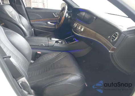 2015 Mercedes-Benz S 550 4Matic из США, поврежденный, VIN WDDUG8FB4FA128786